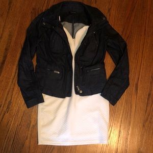 CCO! 🧥 Moto style jean jacket